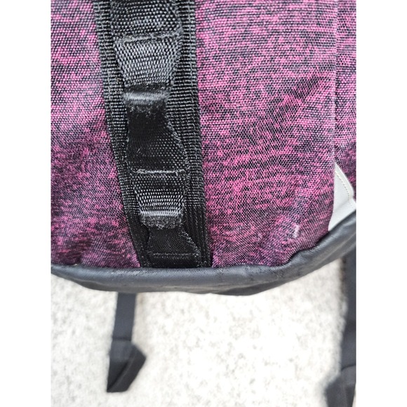 Adidas 20" Black & Heathered Purple/Pink Backpack Laptop Bag‎ 2016 - Picture 2 of 16